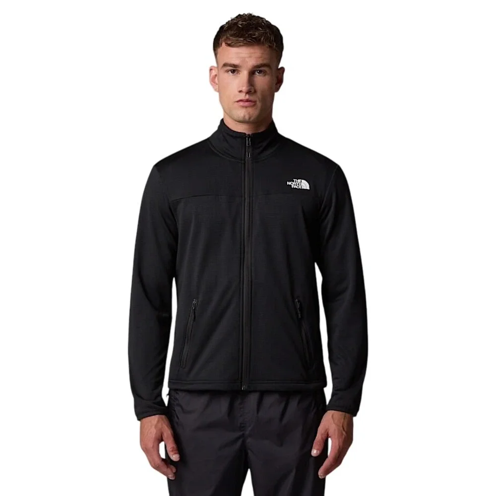 The North Face Mens Black Full Zip Long Sleeve‎ Jacket - Large